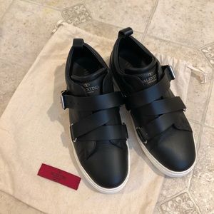 Authentic Valentino Criss Cross Slip On Sneakers